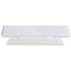 Business Source Plastic Clear Tabs 3.50" Tab Width, PK25 43T